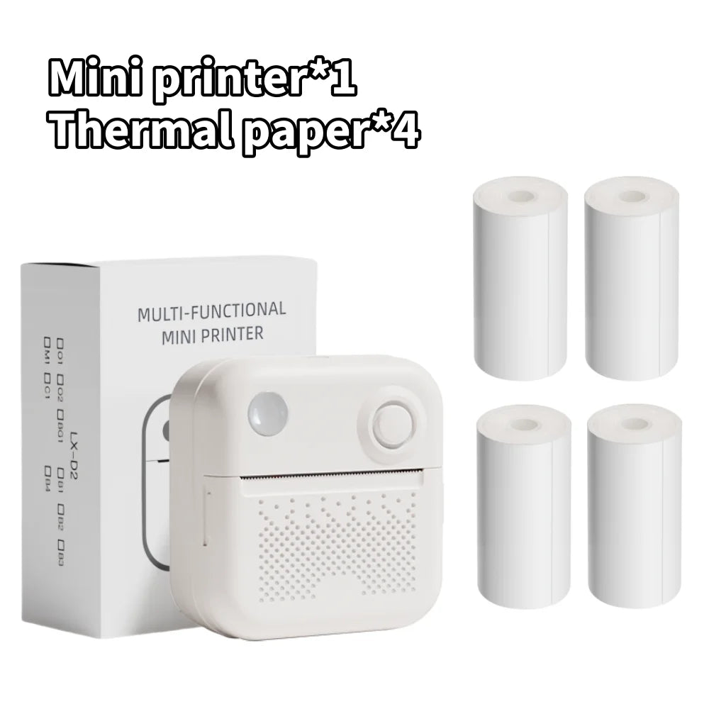 Compact D3 Thermal Printer - Your Ultimate Portable Solution for Photo & Label Printing