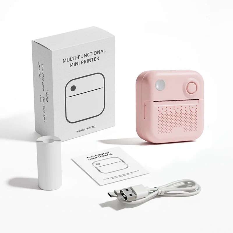 Compact D3 Thermal Printer - Your Ultimate Portable Solution for Photo & Label Printing