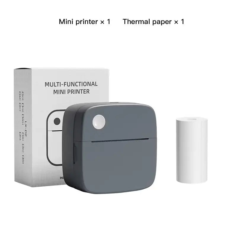Compact D3 Thermal Printer - Your Ultimate Portable Solution for Photo & Label Printing
