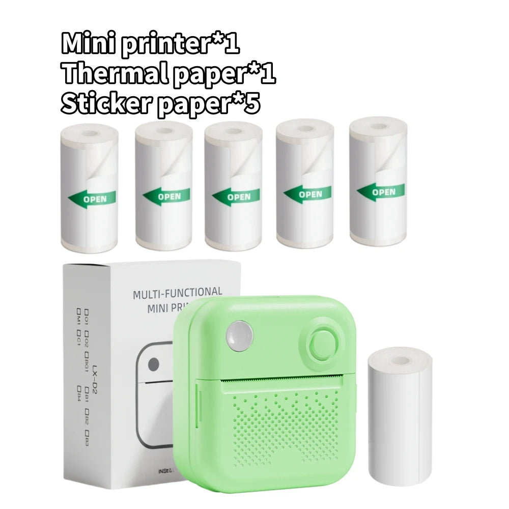 Compact D3 Thermal Printer - Your Ultimate Portable Solution for Photo & Label Printing