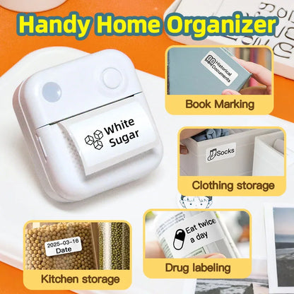 Compact D3 Thermal Printer - Your Ultimate Portable Solution for Photo & Label Printing