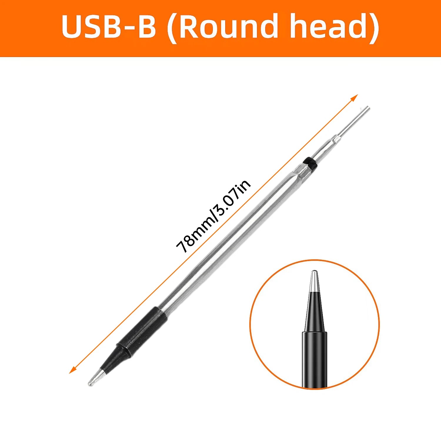 High-Precision Mini Soldering Iron Set with USB Digital Display and Type C Interface - Adjustable Temperature Control (260-420℃)