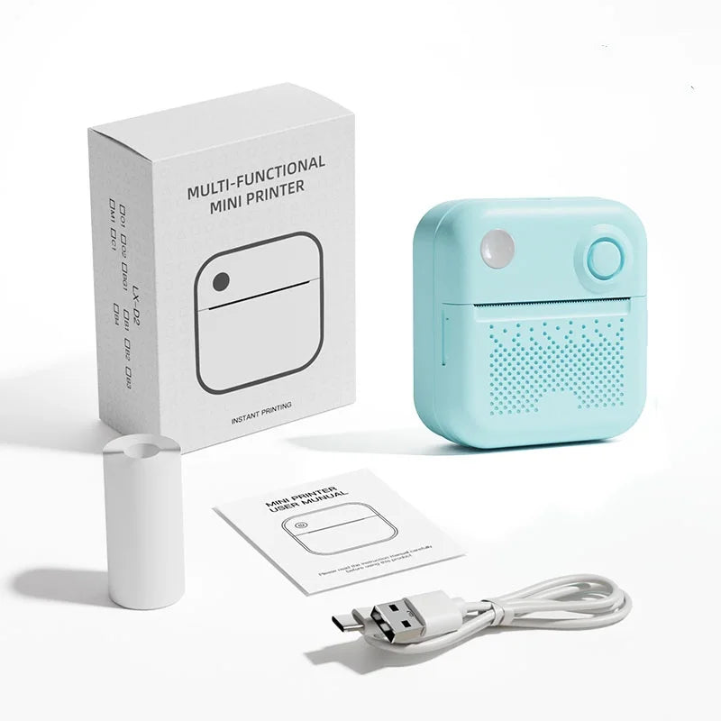 Compact D3 Thermal Printer - Your Ultimate Portable Solution for Photo & Label Printing