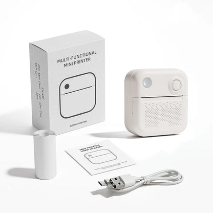 Compact D3 Thermal Printer - Your Ultimate Portable Solution for Photo & Label Printing