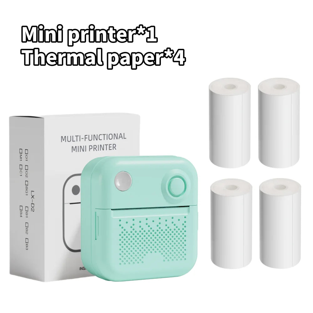 Compact D3 Thermal Printer - Your Ultimate Portable Solution for Photo & Label Printing