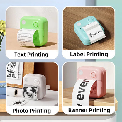 Compact D3 Thermal Printer - Your Ultimate Portable Solution for Photo & Label Printing