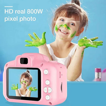 Lovely X2 Mini Digital Camera for Children - Compact Photography and Video Device, Ideal Birthday Gift and Toy for Kids