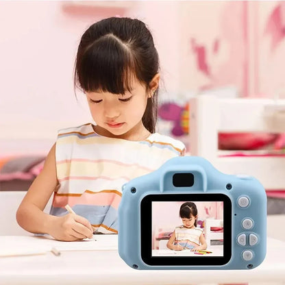 Lovely X2 Mini Digital Camera for Children - Compact Photography and Video Device, Ideal Birthday Gift and Toy for Kids